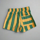 Linen Striped Shorts | Jungle