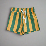 Linen Striped Shorts | Jungle