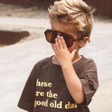 Good Old Days T-shirt | Chocolate