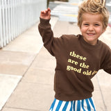 Good Old Days Pullover | Chocolate