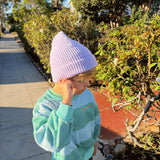 Knitted Beanie | Lavender