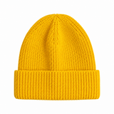 Knitted Beanie | Yellow
