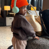 Knitted Beanies | Orange