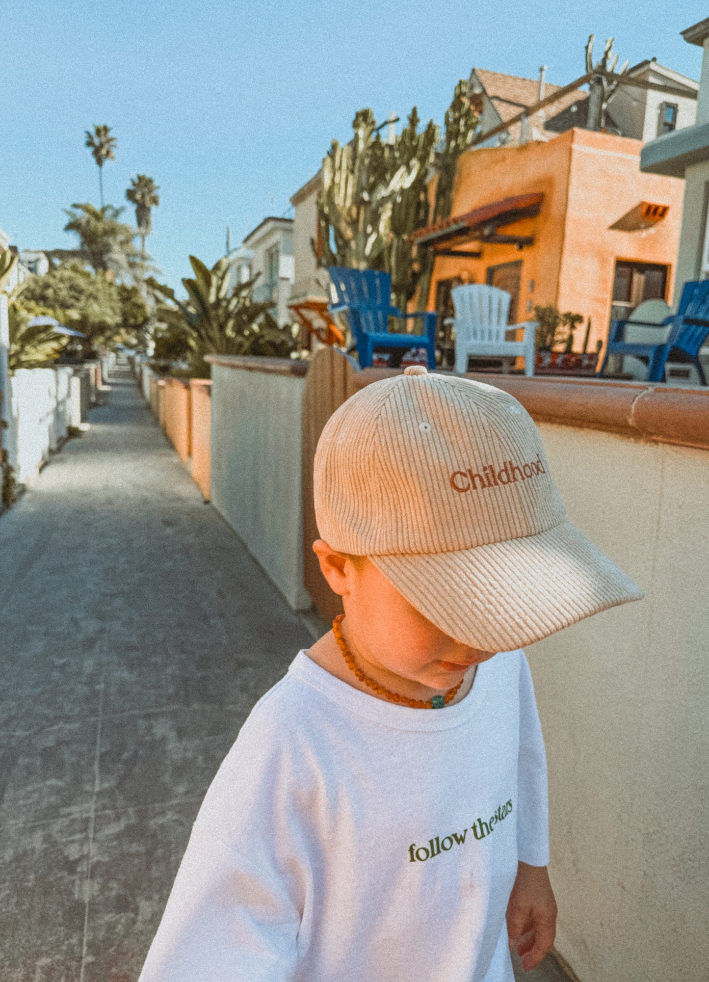 Childhood Corduroy Hat | Tan