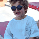 Kids Retro Sunglasses | Black