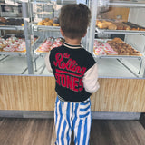 Striped Blue Oversized Pants