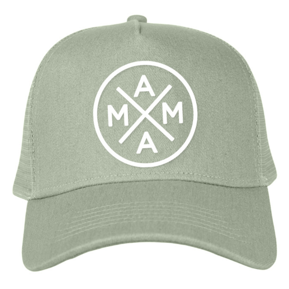 Mama Trucker Hat - Sage