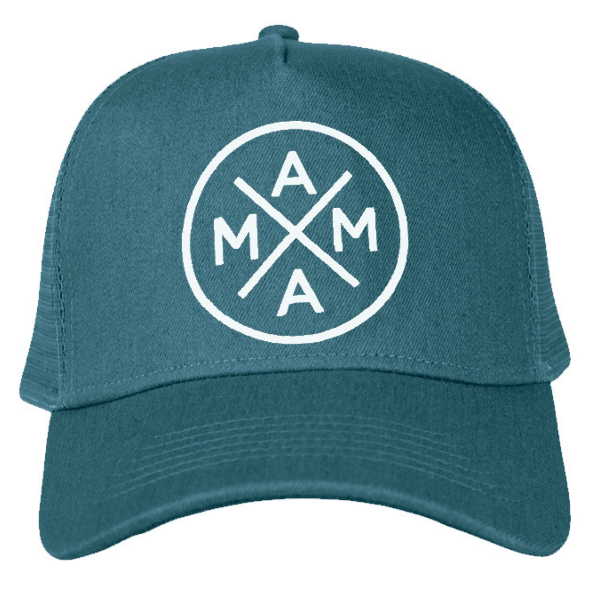 Mama Trucker Hat - Teal