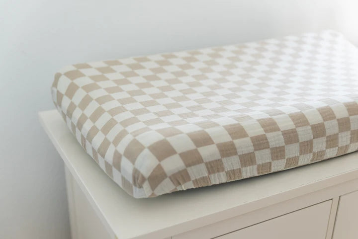 Checkerboard Changing Pad Cover